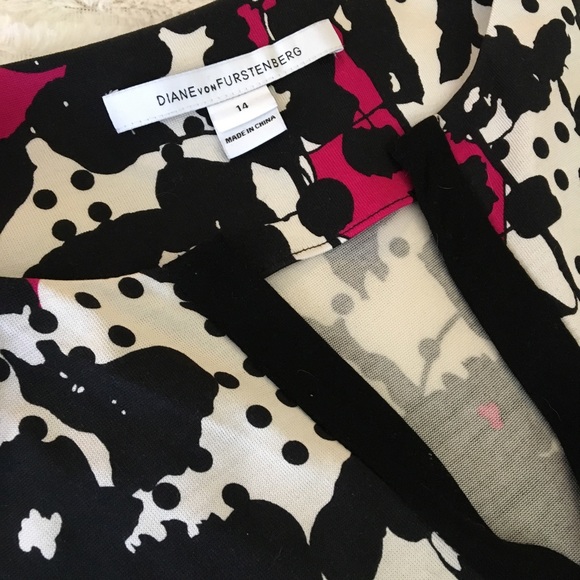 EUC Diane Von Furstenberg Reina L/S dress - Picture 3 of 6